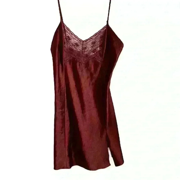 Y2K Victoria’s Secret Brown Slip Dress - Picture 1 of 6